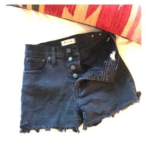Madewell High Rise denim shorts size 26